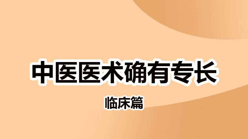 2026中医医术确有专长临床篇-产后病